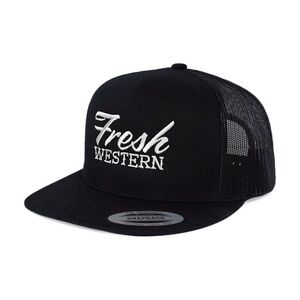 Parker McCollum Fresh Western Black Trucker Hat NWT